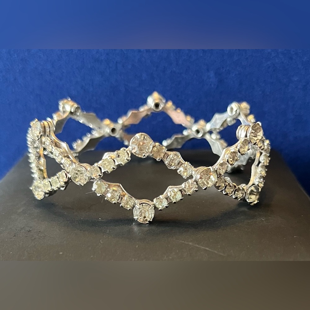 Vintage Rhinestone Hair Cuff